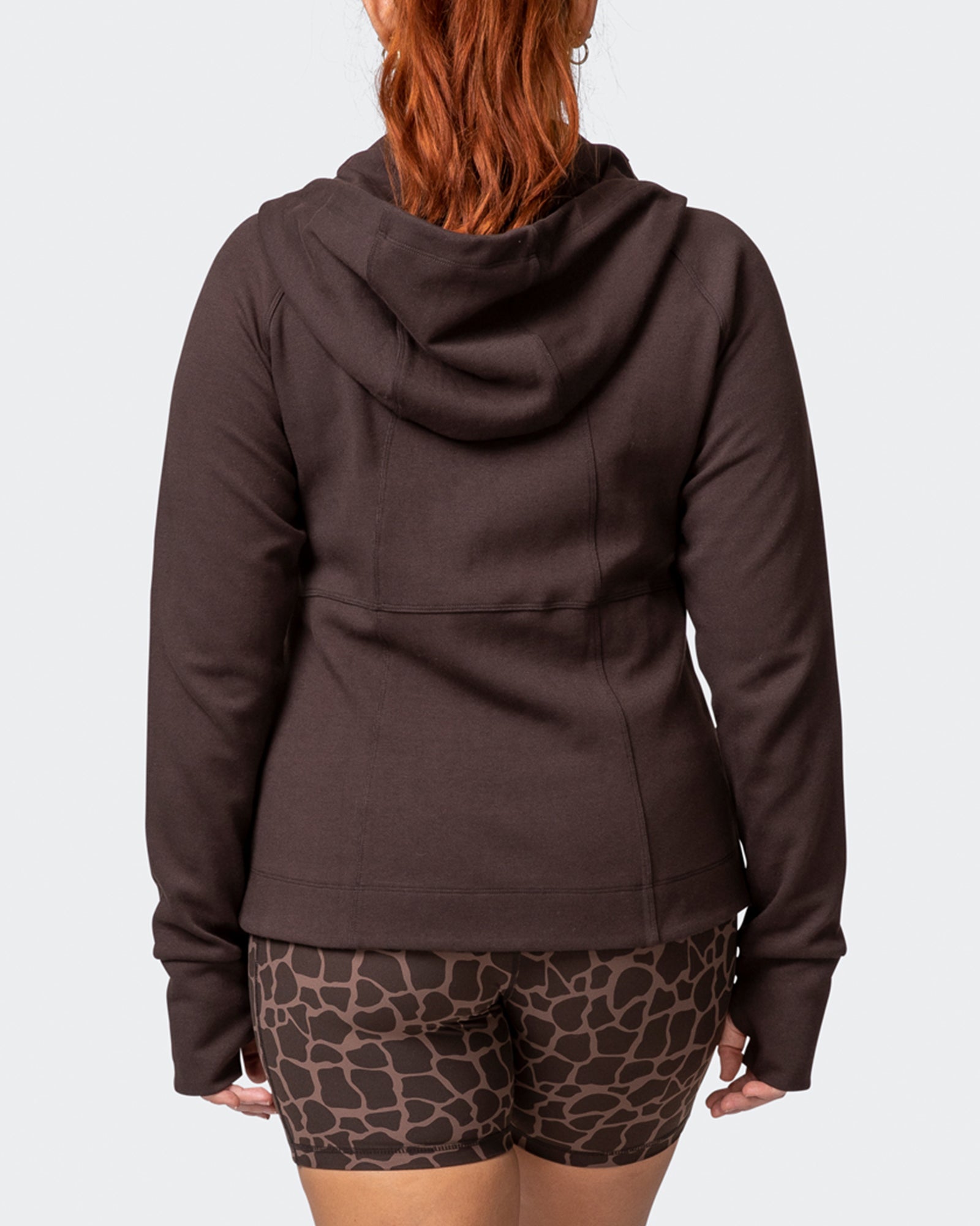 Dynamic Zip Through Jacket - Cocoa