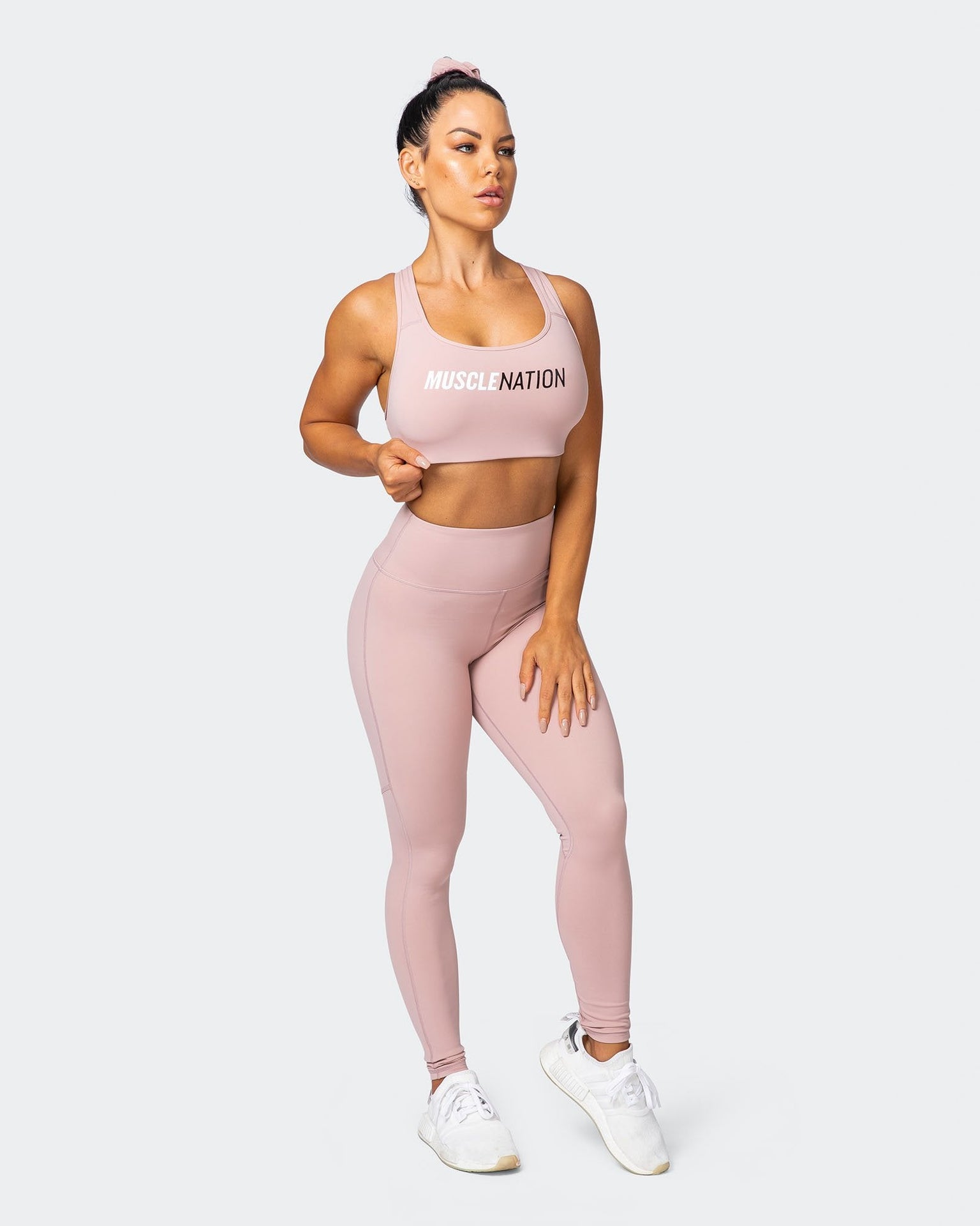 Superior Squat Full Length Leggings - Fawn-Leggings-XXS-MNAPPRL10433-MNAPPRL10433-7-Muscle Nation