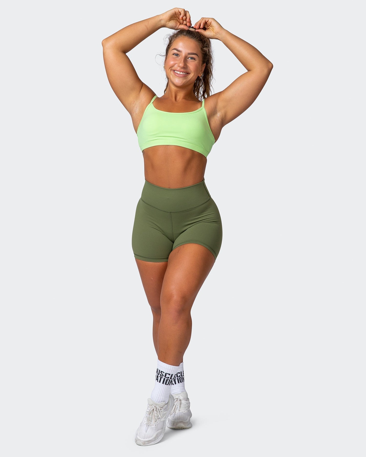 Function Bra - Lime Flash - Muscle Nation