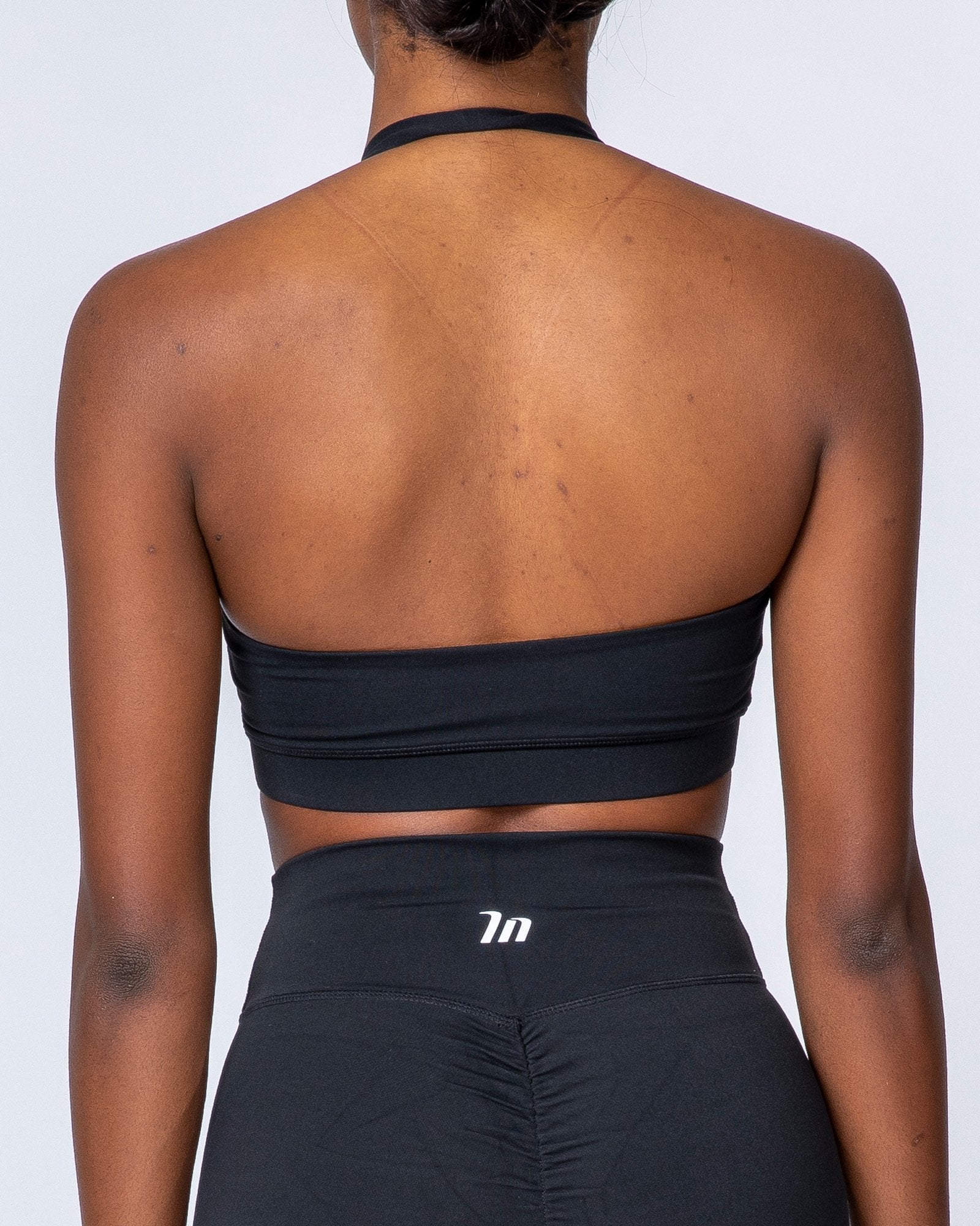 Halter neck clearance sports top