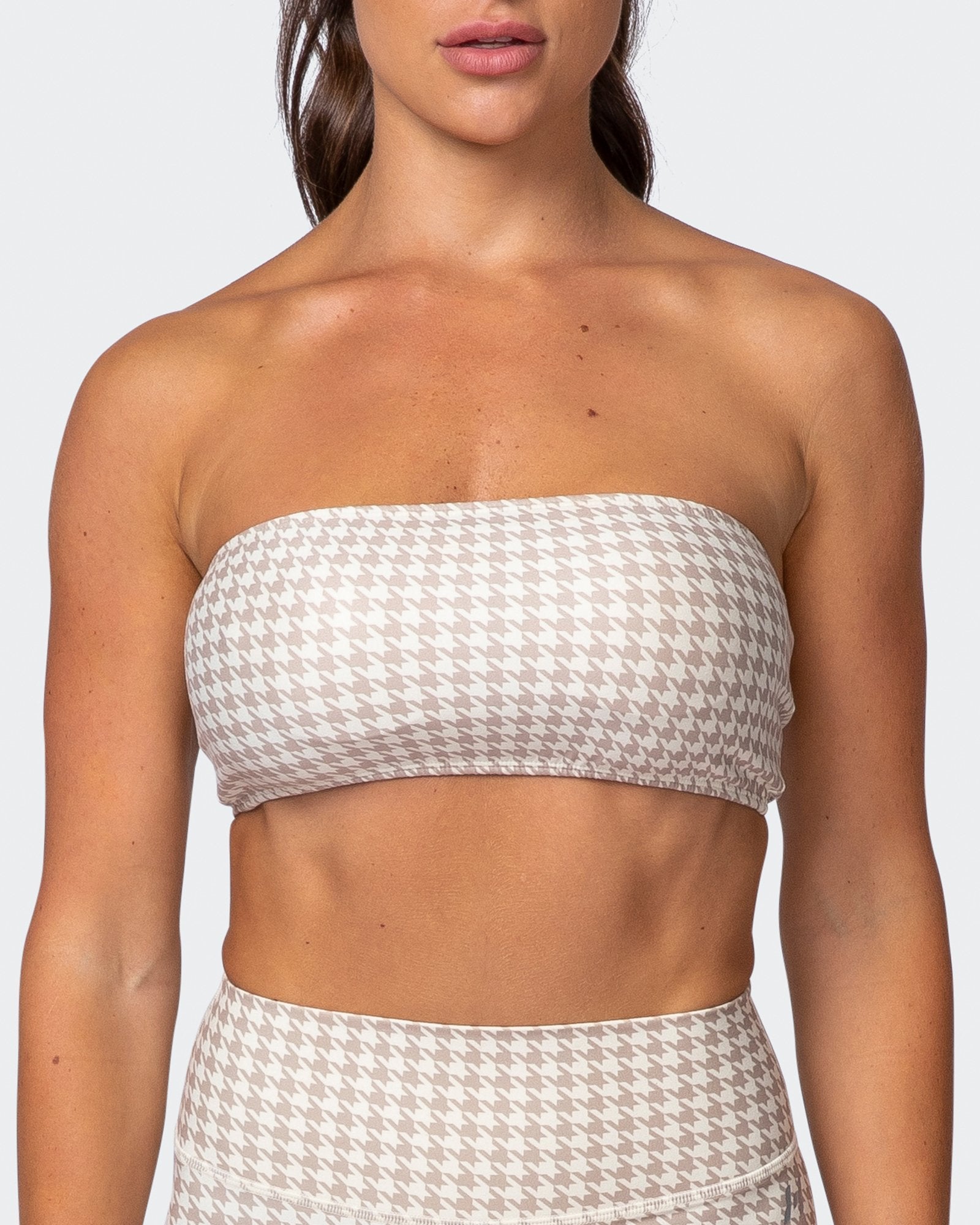 HBxMN Flair Bandeau - Houndstooth Print