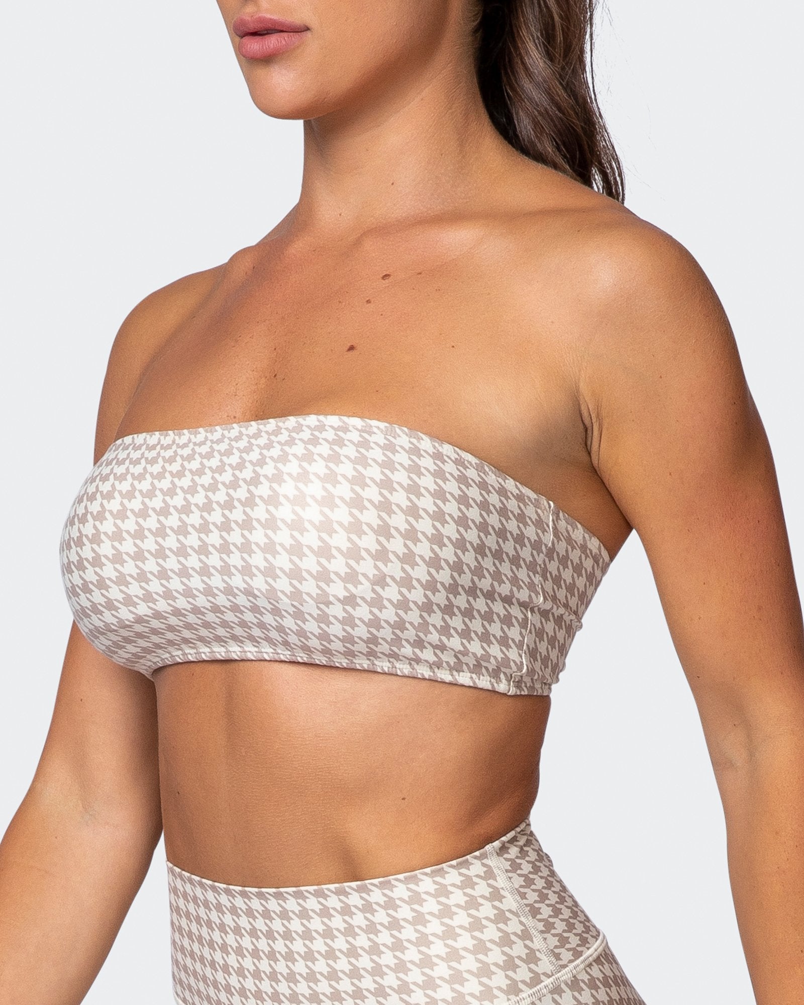 HBxMN Flair Bandeau - Houndstooth Print