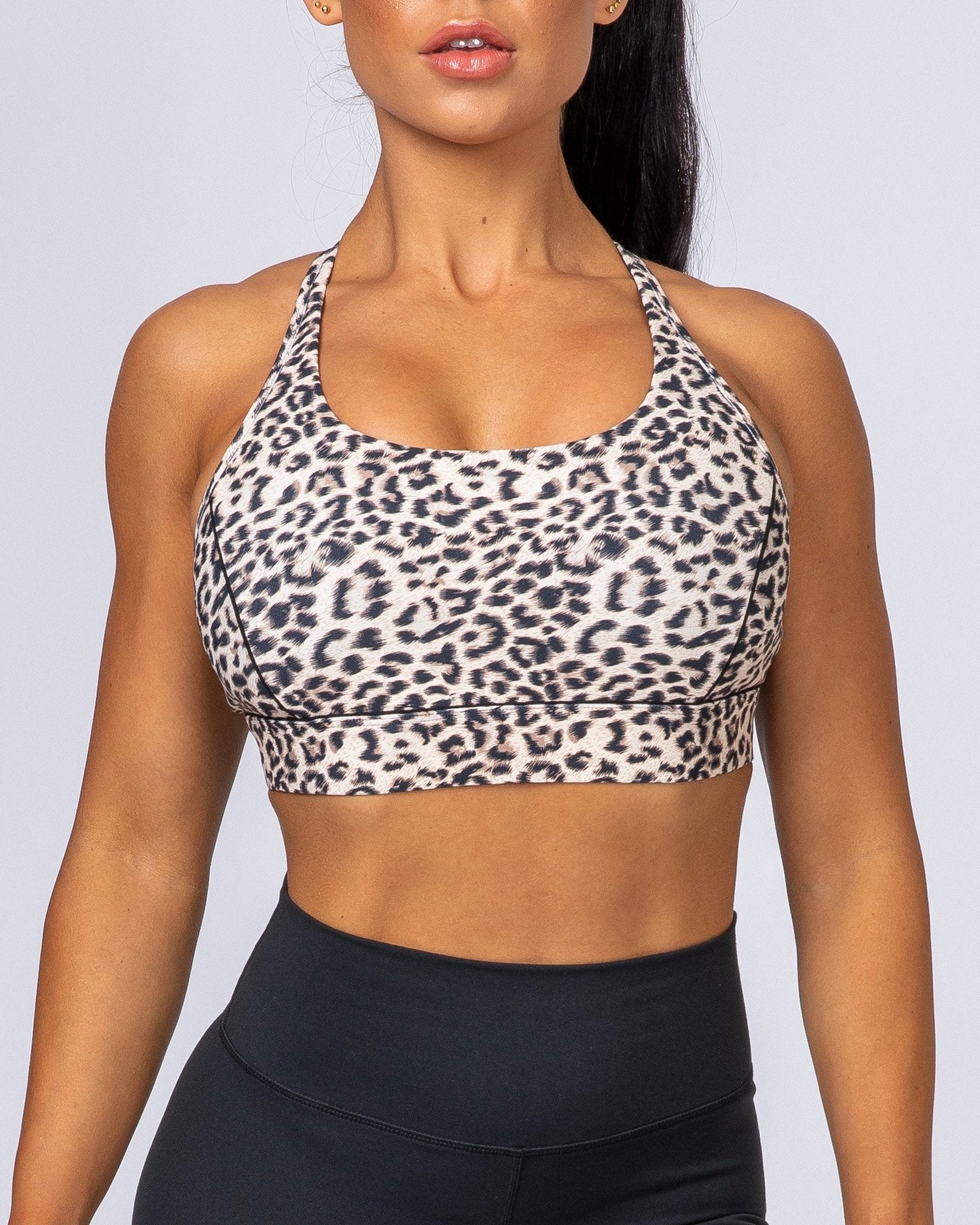 HIIT Bra - Yellow Leopard-Sports Bras-XS-MNAPPRL7346-MNAPPRL7346-5-Muscle Nation