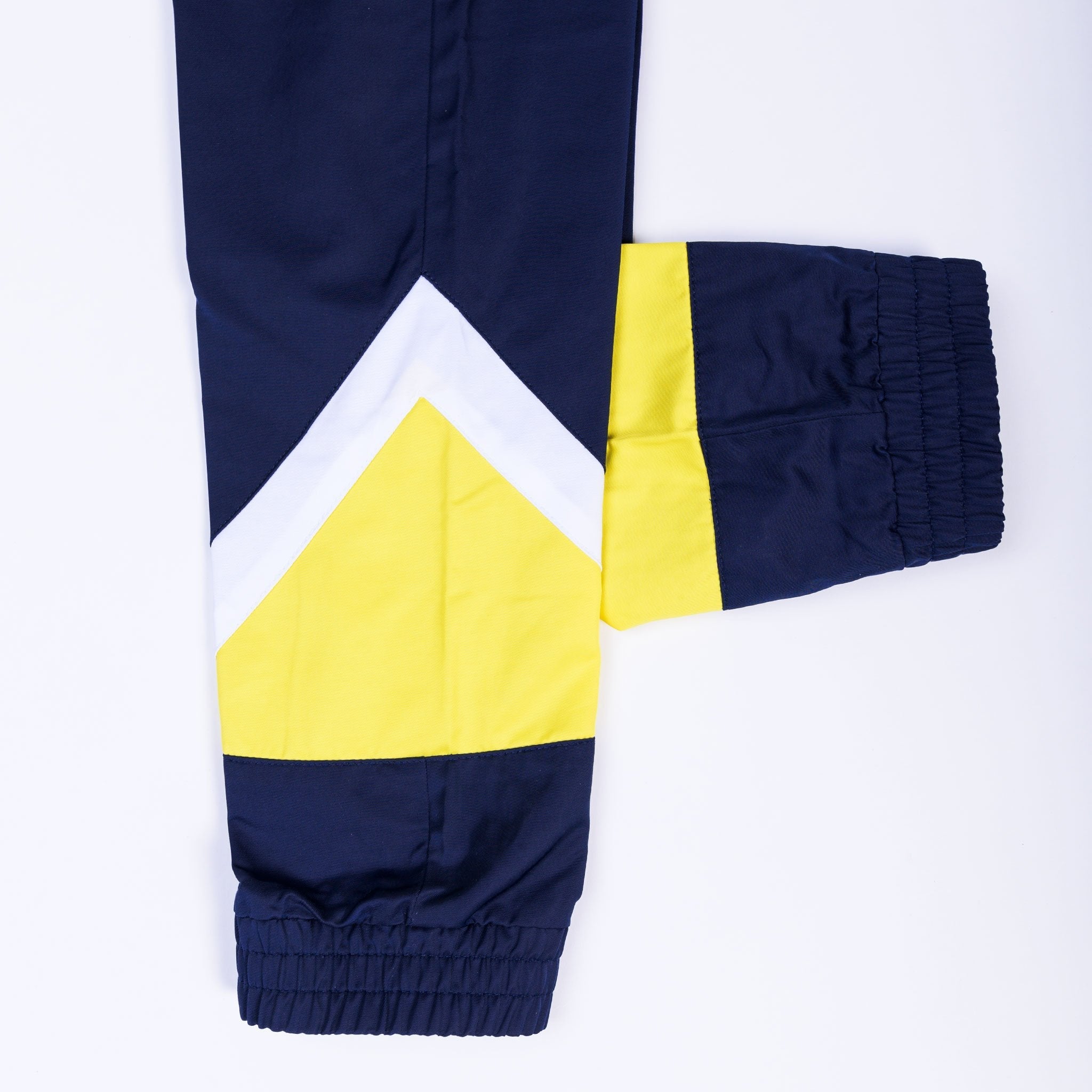 Kids MN Retro Tracksuit Pants - Navy / Yellow