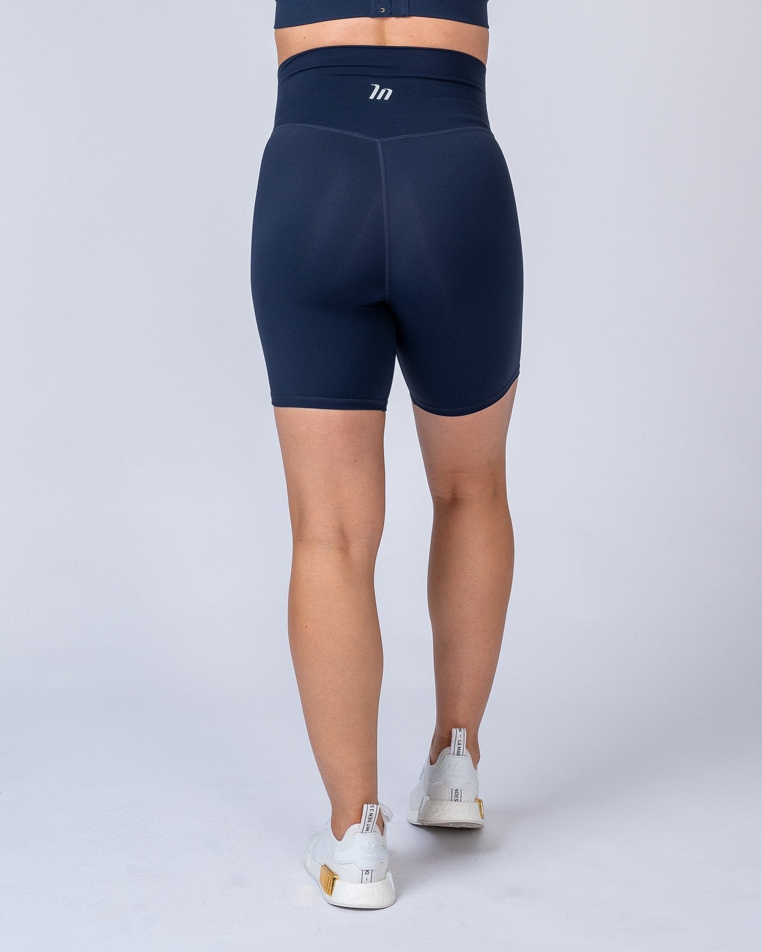 Maternity Bike Shorts - Navy