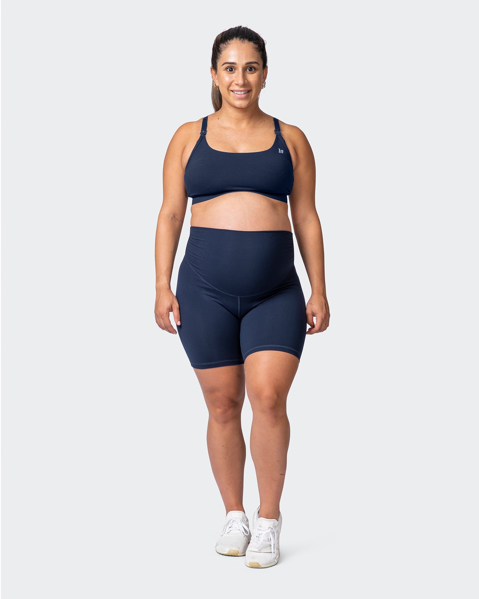 Maternity Everyday Bike Short - Navy