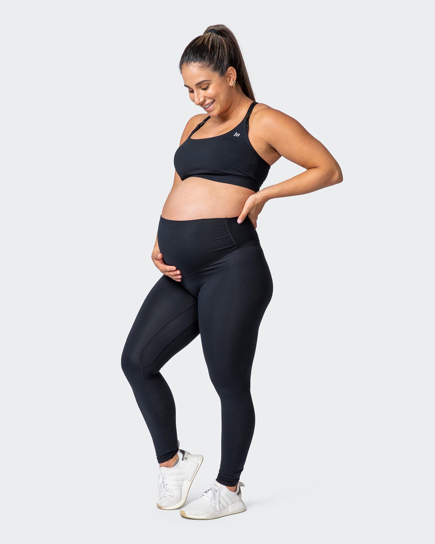 Maternity Everyday Leggings - Black - Muscle Nation