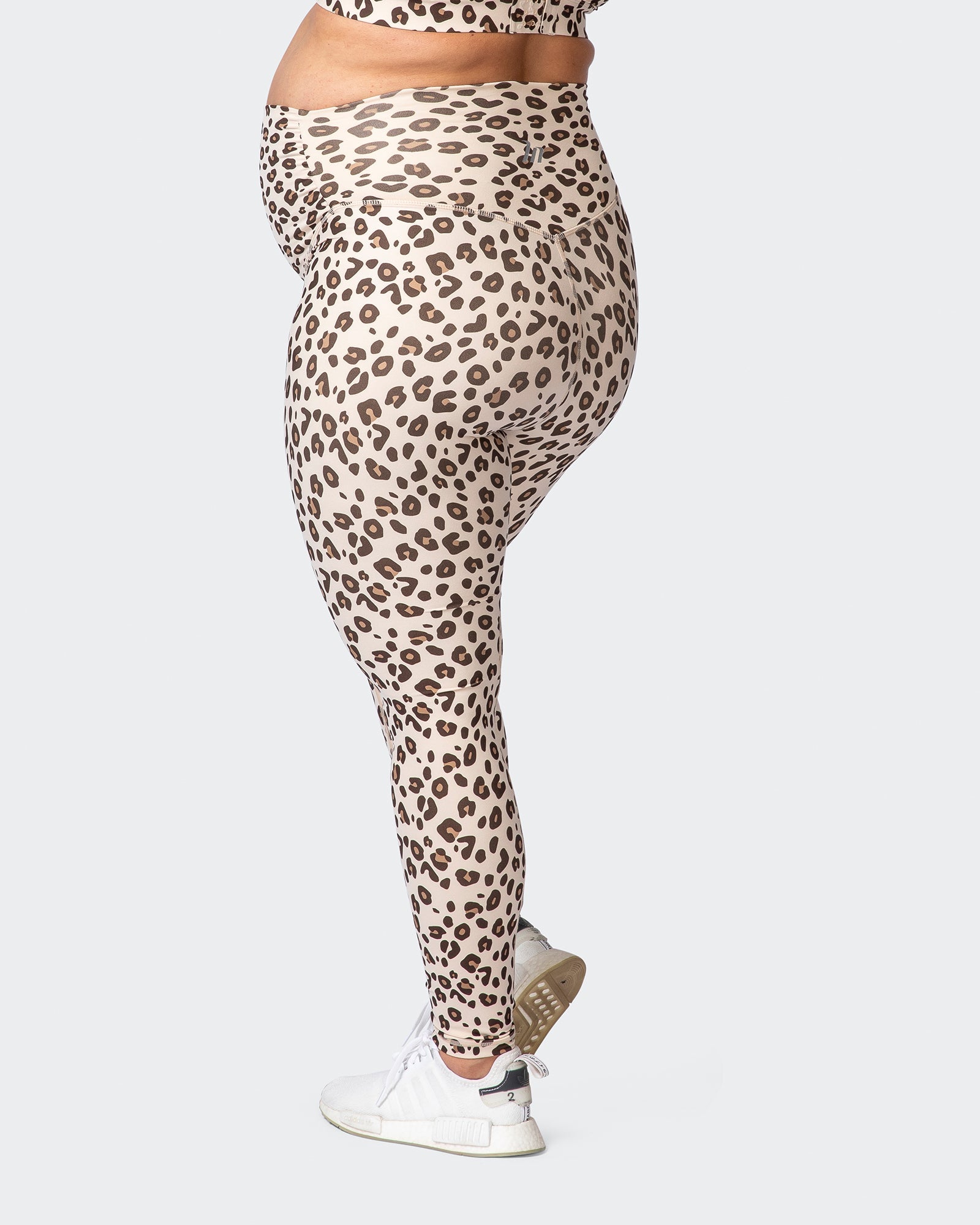 Leopard Print Wideband Waist Sports Leggings workout leggings | SHEIN UK