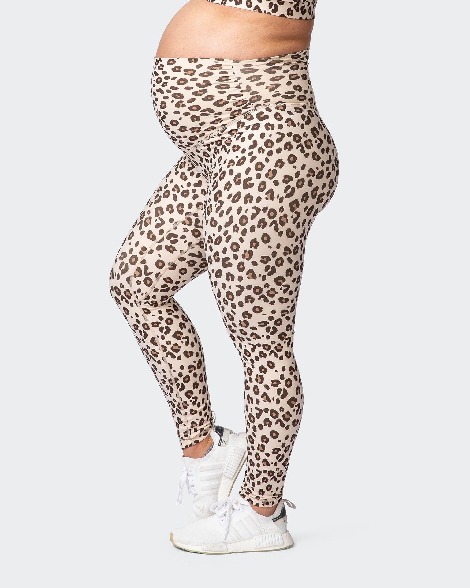 Maternity Everyday Leggings - Cheetah Print-Leggings-XS-032215CHET-XS-MNAPPRL13890-8-Muscle Nation