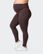 Maternity Everyday Leggings - Cocoa