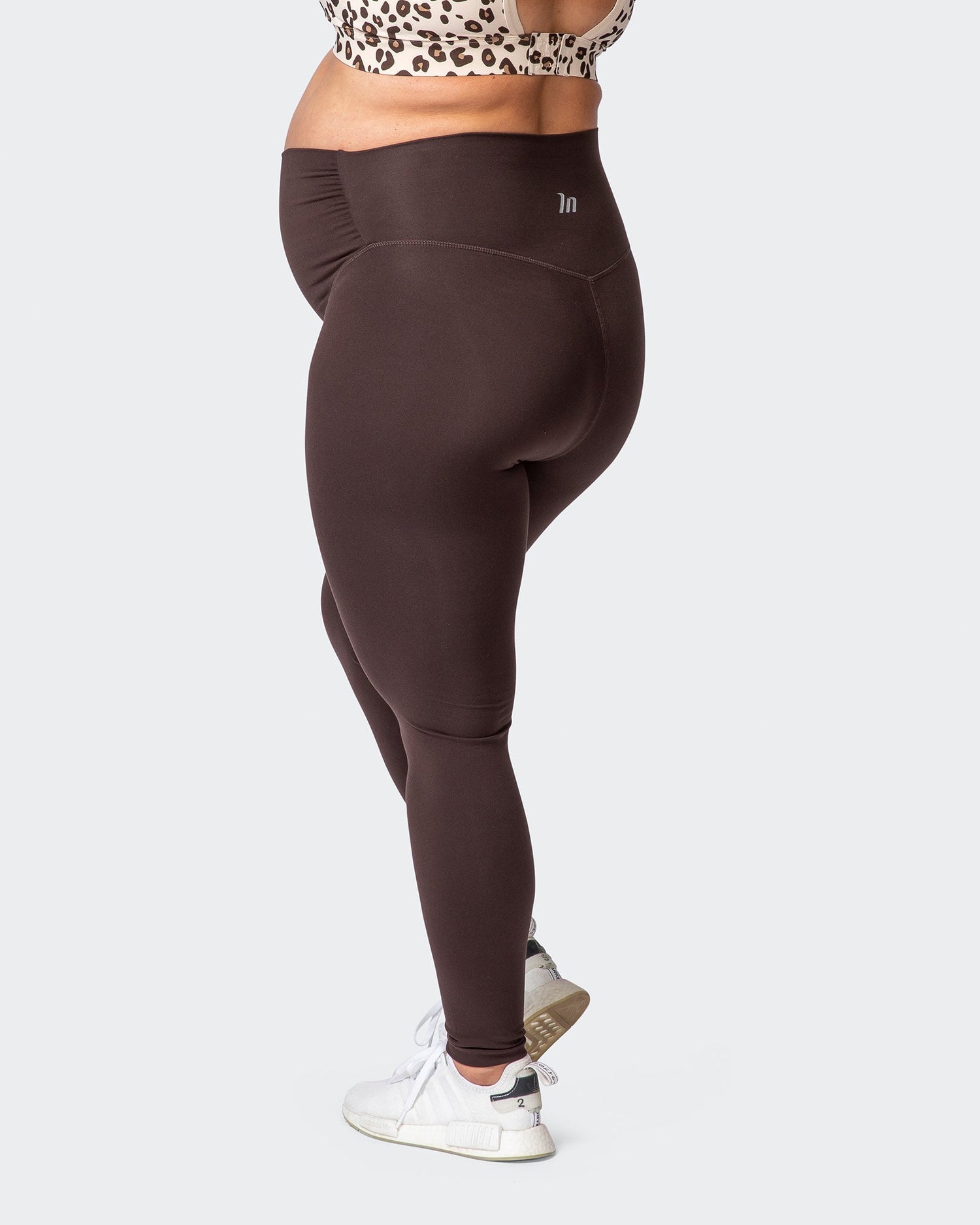 Maternity Everyday Leggings - Cocoa - Muscle Nation