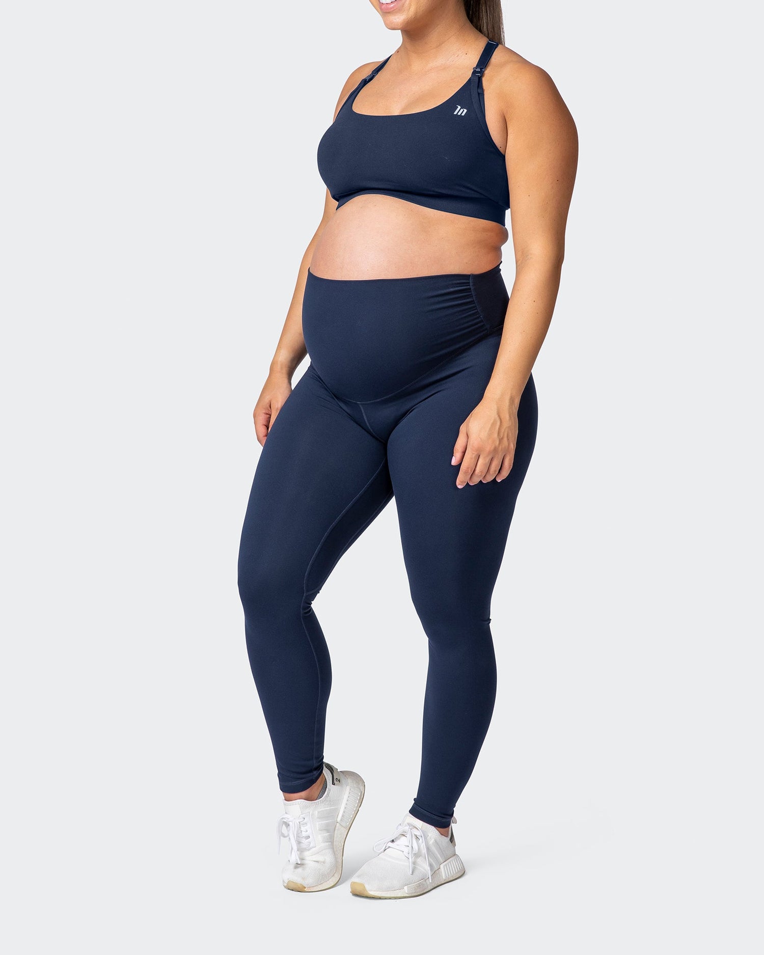 Maternity Leggings - Navy - Muscle Nation