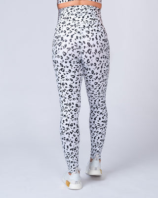 Maternity Leggings - Snow Leopard-Leggings-XS-MNAPPRL7250-MNAPPRL7250-2-Muscle Nation