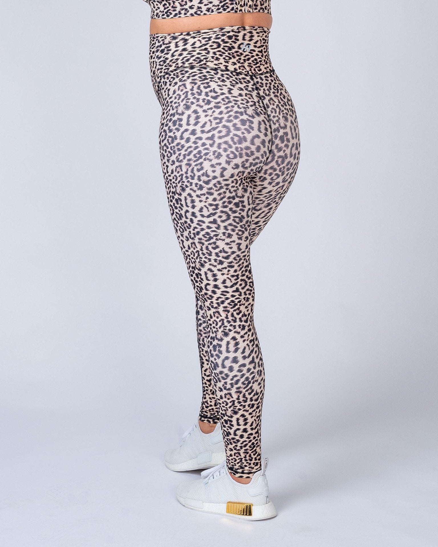 Maternity Leggings - Yellow Leopard-Leggings-XS-MNAPPRL7244-MNAPPRL7244-5-Muscle Nation