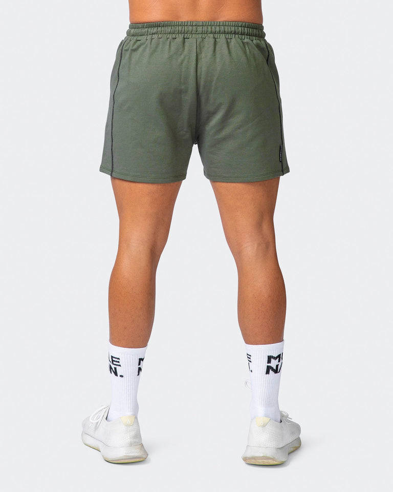 Classic Squat Shorts - Army Green