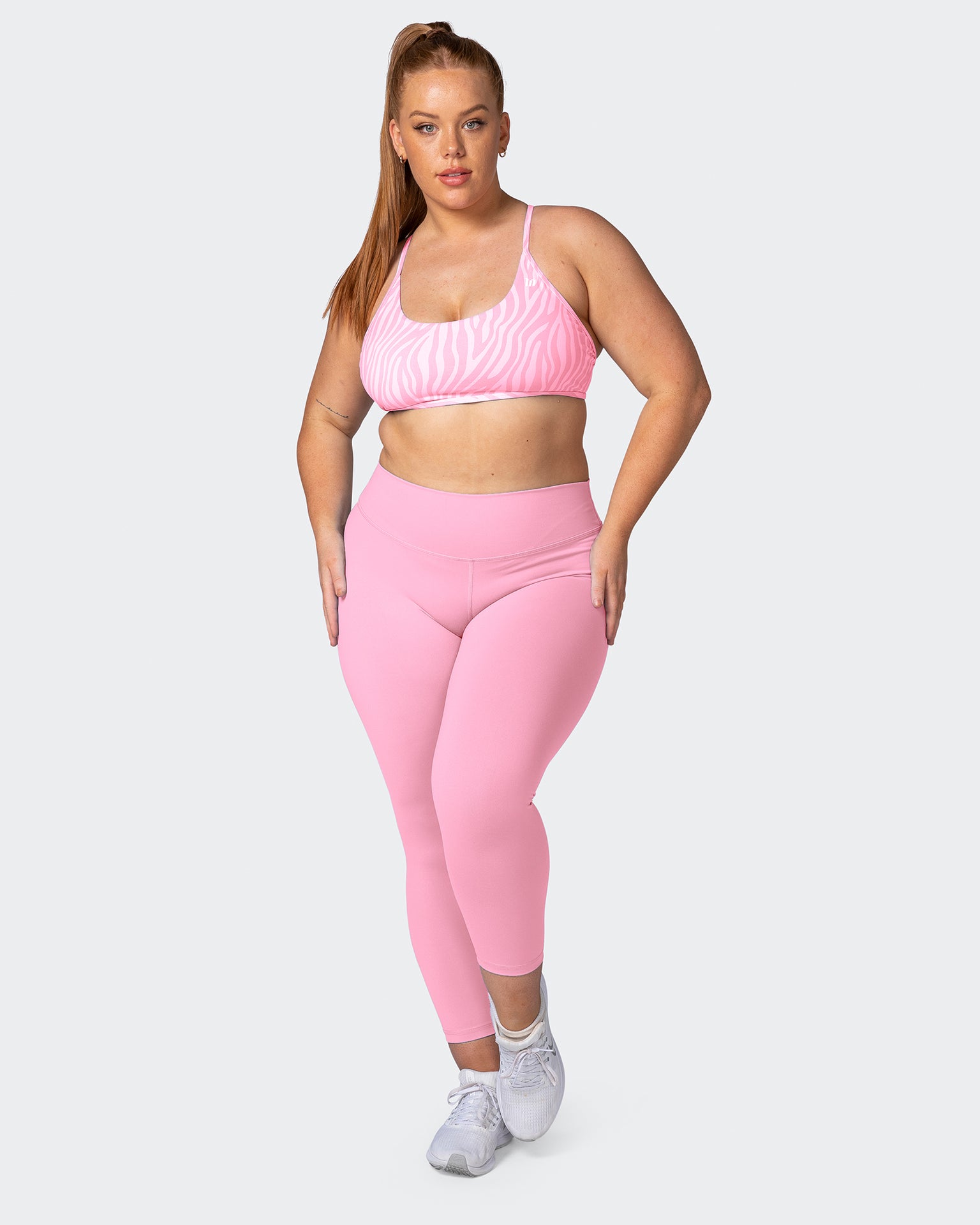 Signature Scrunch 7/8 Leggings - Strawberry Pink-Leggings-XXS-112262STWBRPIK-XXS-MNAPPRL20410-6-Muscle Nation