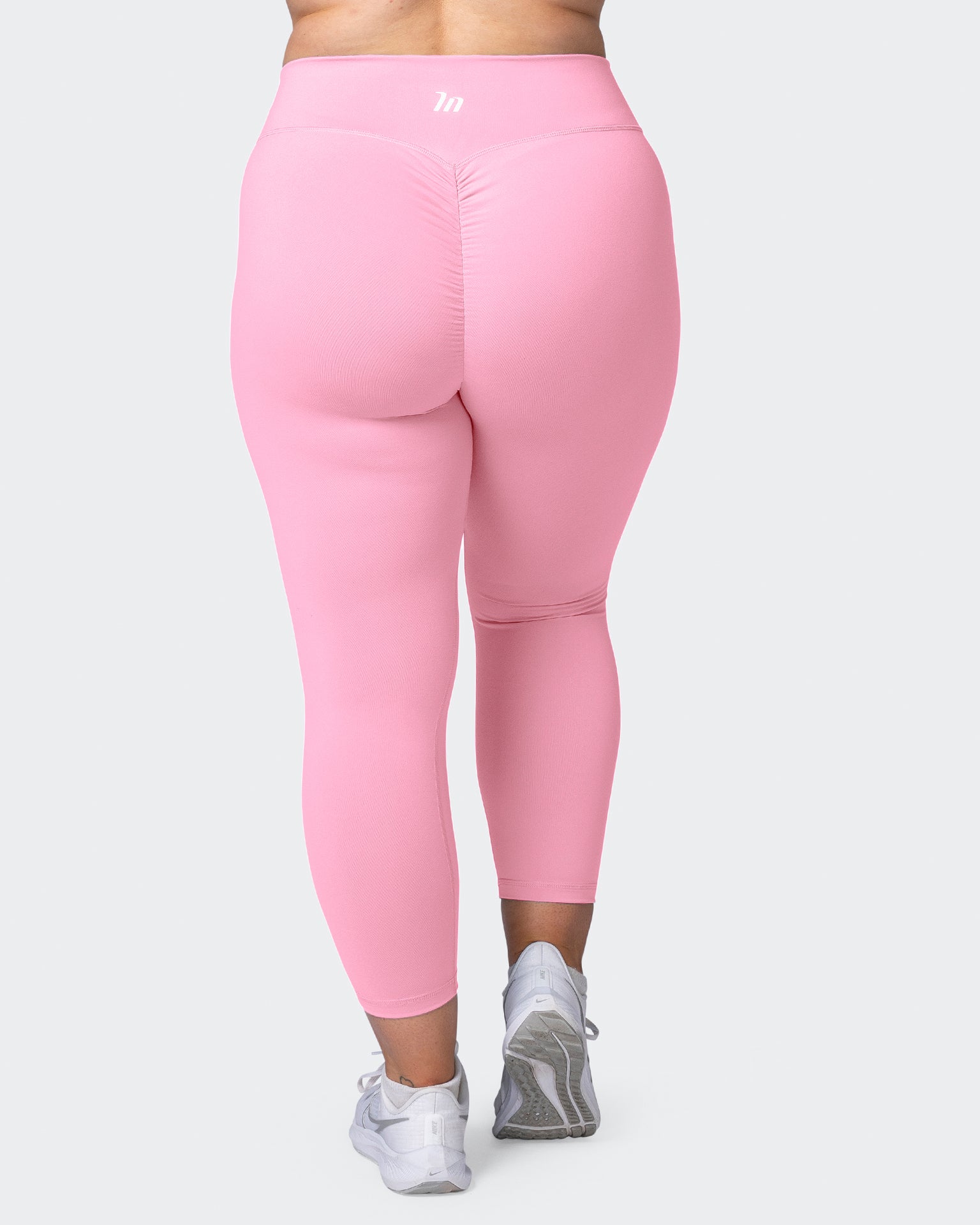 Signature Scrunch 7/8 Leggings - Strawberry Pink-Leggings-XXS-112262STWBRPIK-XXS-MNAPPRL20410-5-Muscle Nation