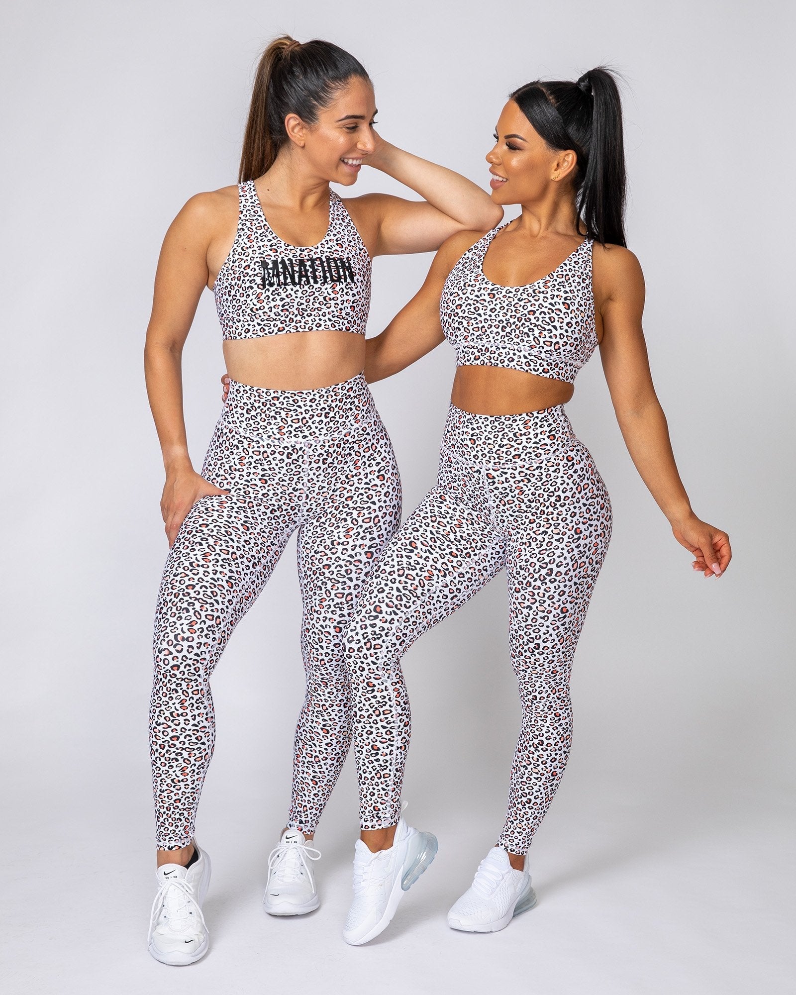 Muscle print leggings sale