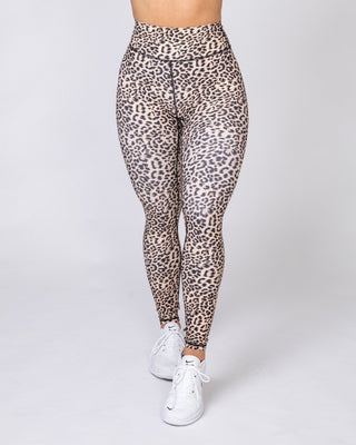 Motion Full Length Leggings - Yellow Leopard-Leggings-XXS-MNAPPRL7900-MNAPPRL7900-2-Muscle Nation