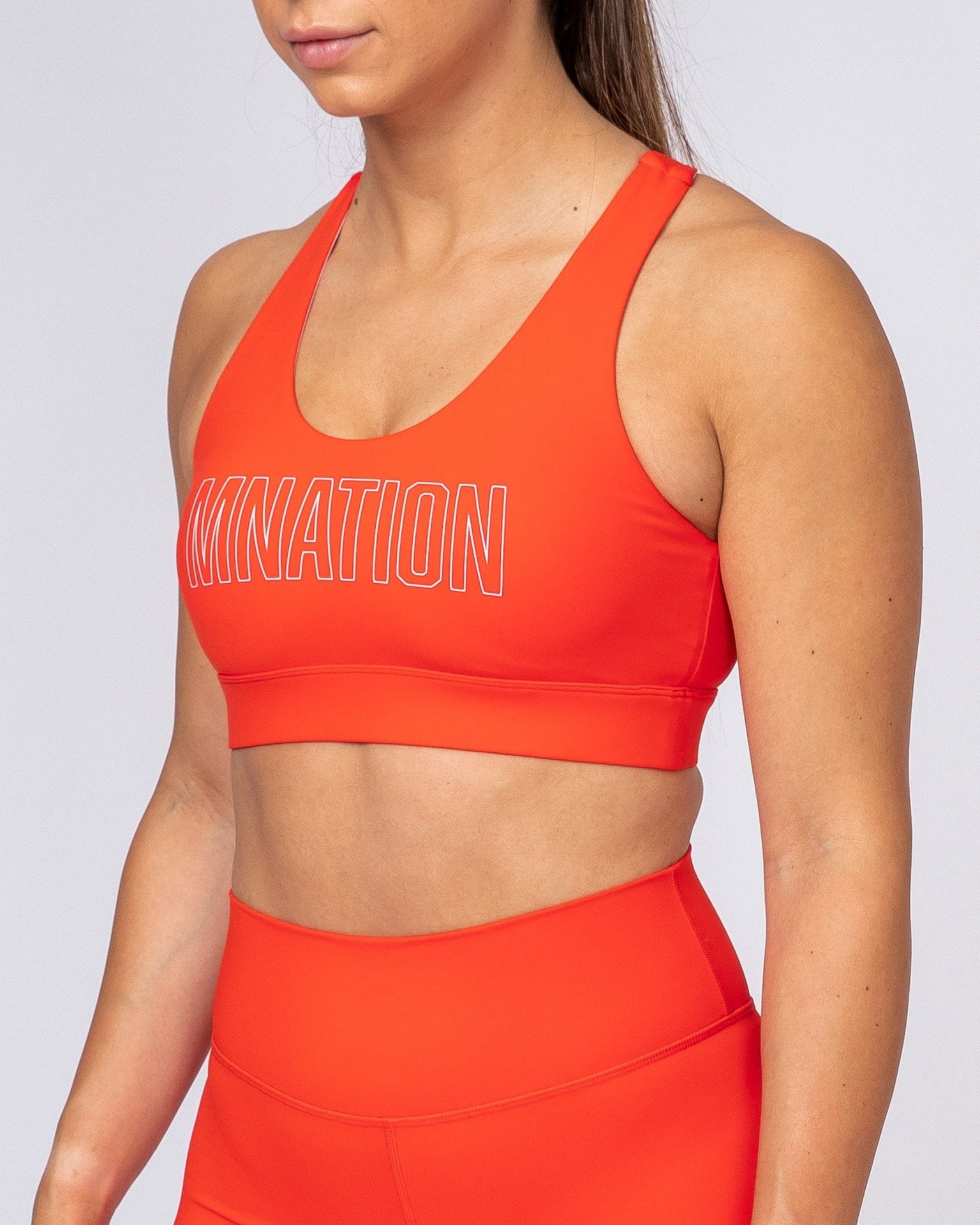 Motion Sculpt Bra - Infrared-Sports Bras-XS-MNAPPRL8183-MNAPPRL8183-3-Muscle Nation