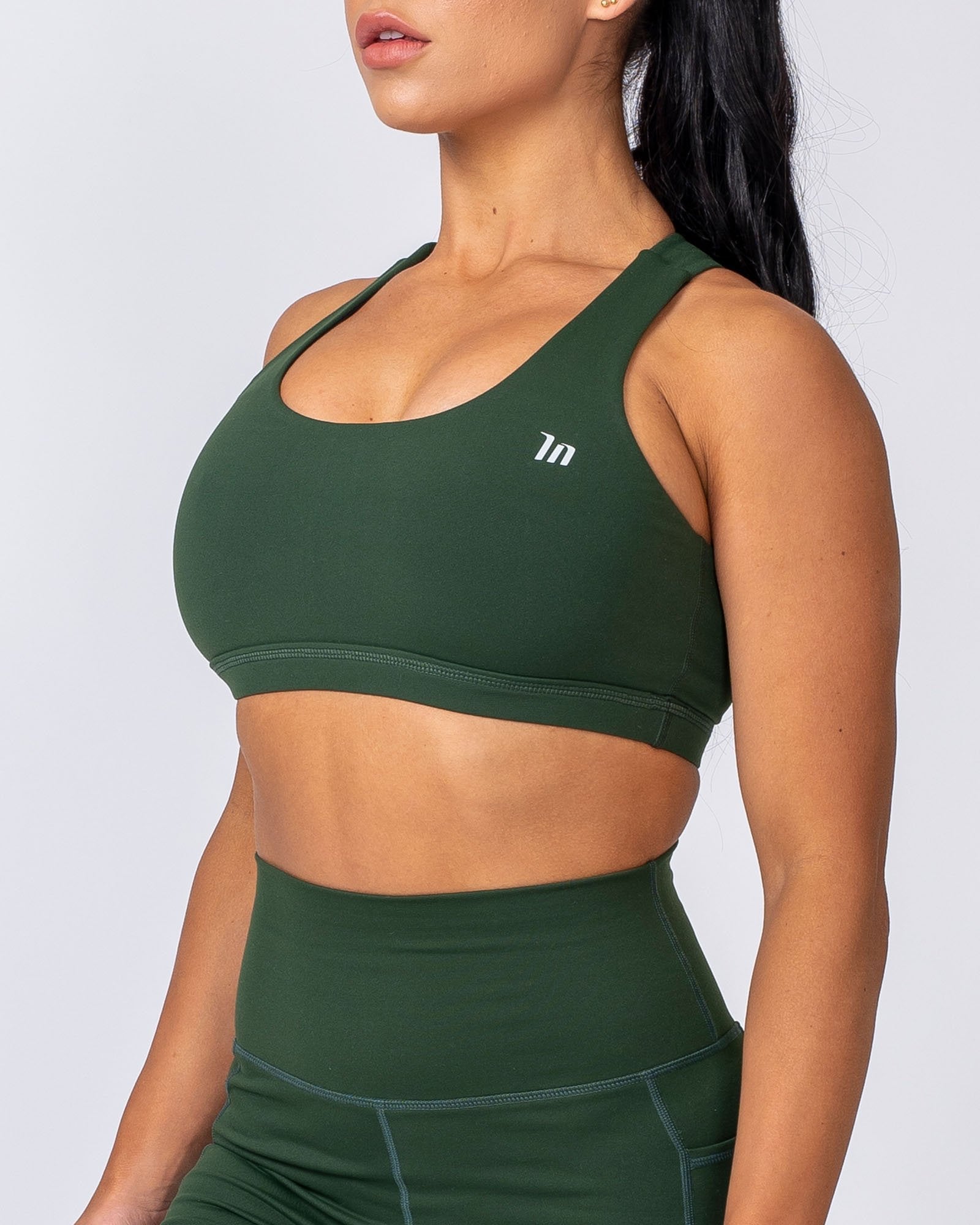 Power Bra - Moss