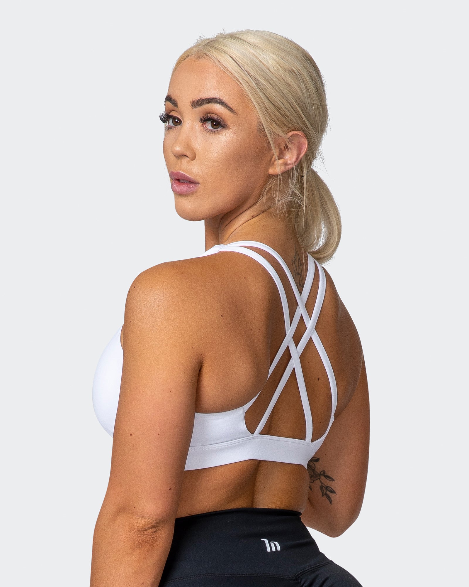 Deep v sales sports bra