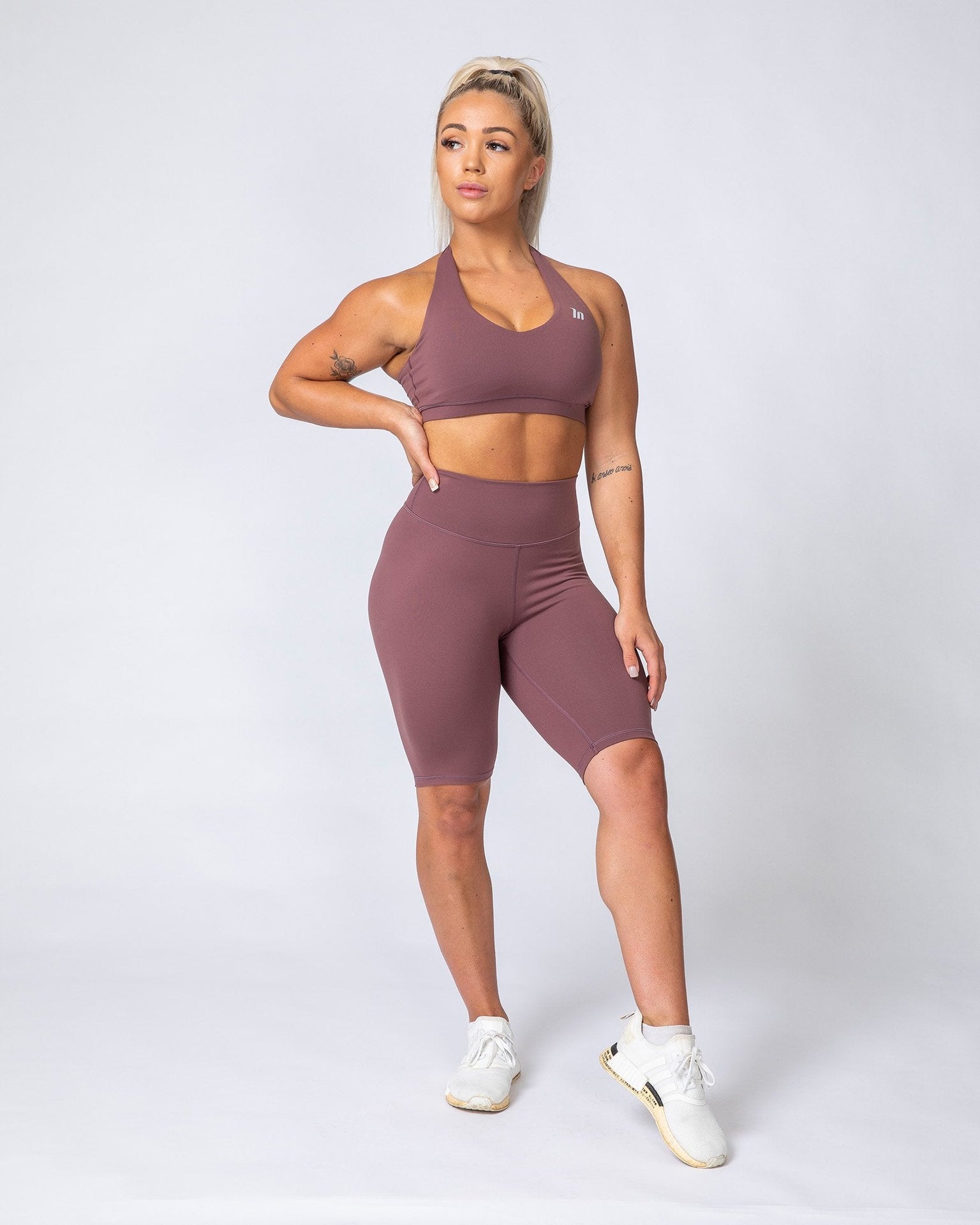 Signature Referee Length High Waist Scrunch - Dusk-Shorts-XXS-MNAPPRL10221-MNAPPRL10221-3-Muscle Nation