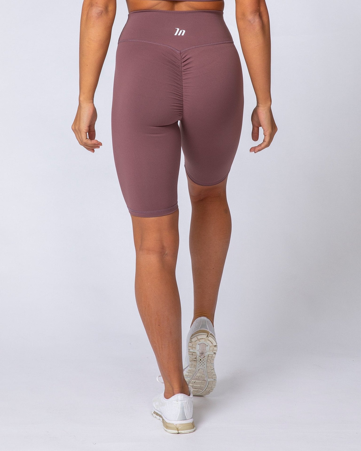 Signature Referee Length High Waist Scrunch - Dusk-Shorts-XXS-MNAPPRL10221-MNAPPRL10221-4-Muscle Nation