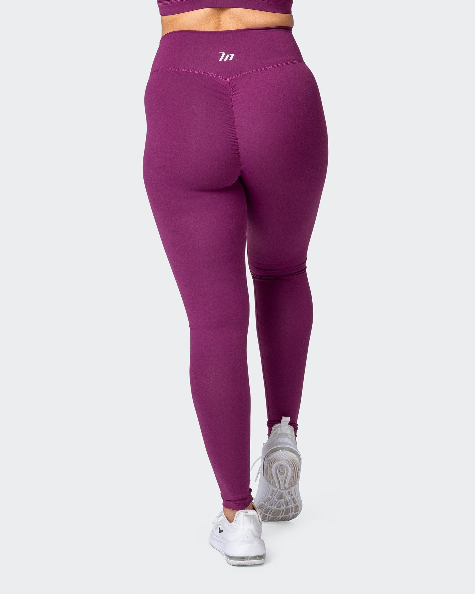 Signature Full Length Scrunch Leggings - Boysenberry