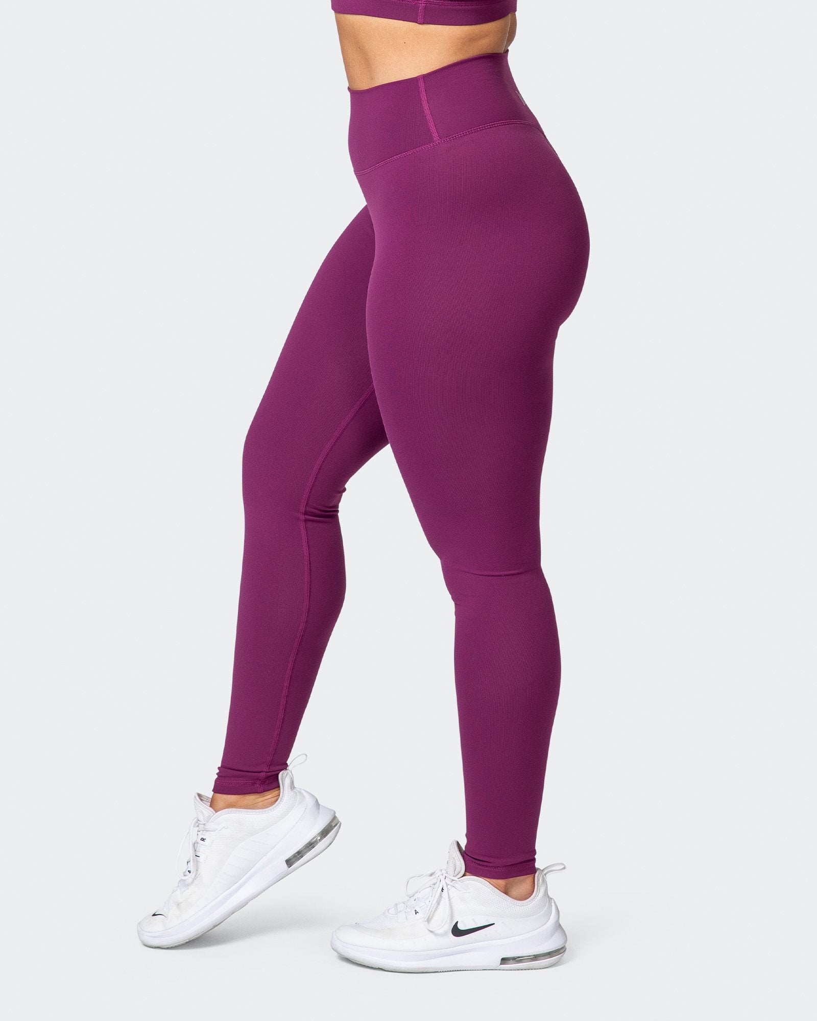 Signature Full Length Scrunch Leggings - Boysenberry