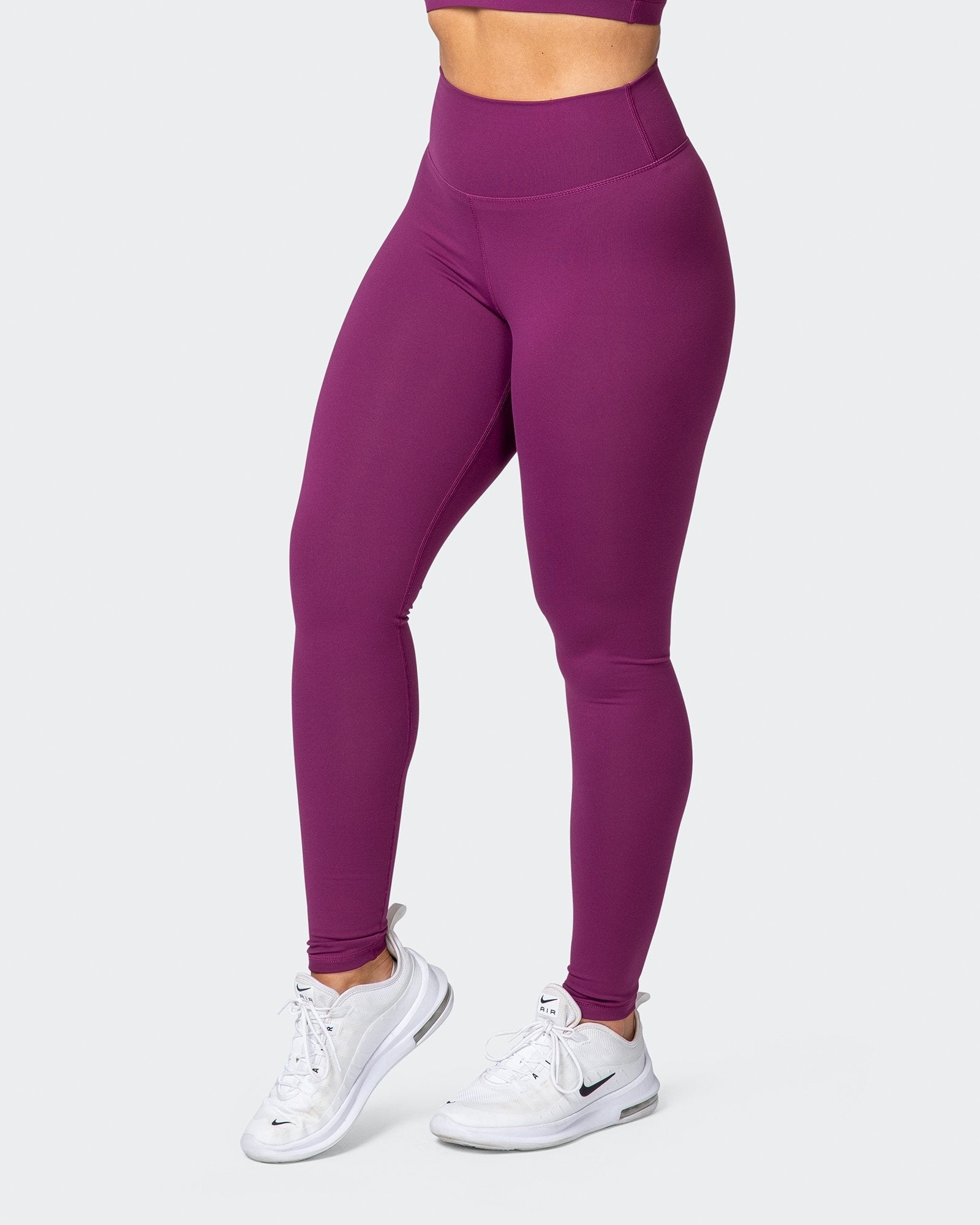 Signature Full Length Scrunch Leggings - Boysenberry