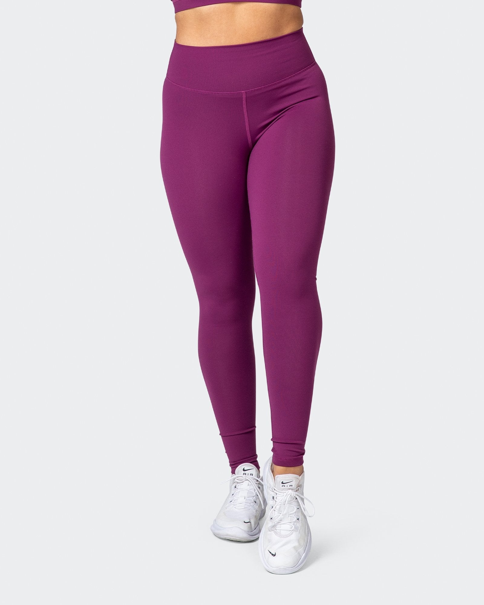 Signature Full Length Scrunch Leggings - Boysenberry