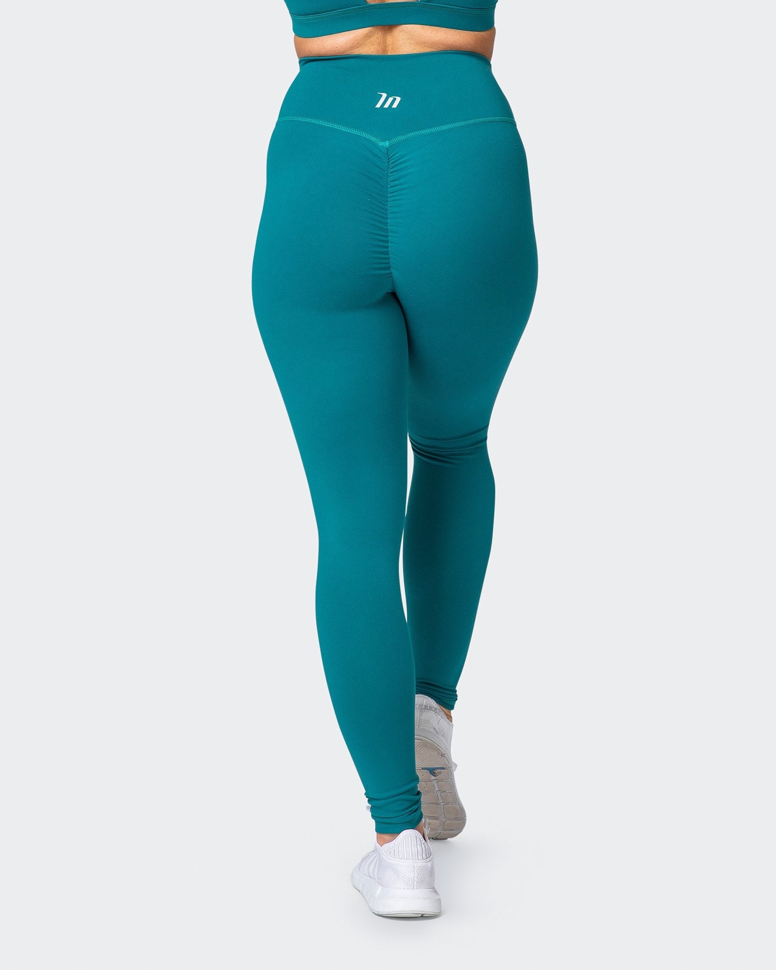 Signature Full Length Scrunch Leggings - Teal