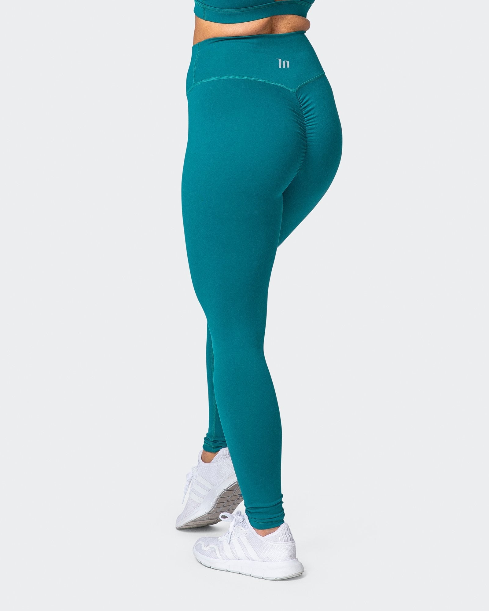 Signature Full Length Scrunch Leggings - Teal