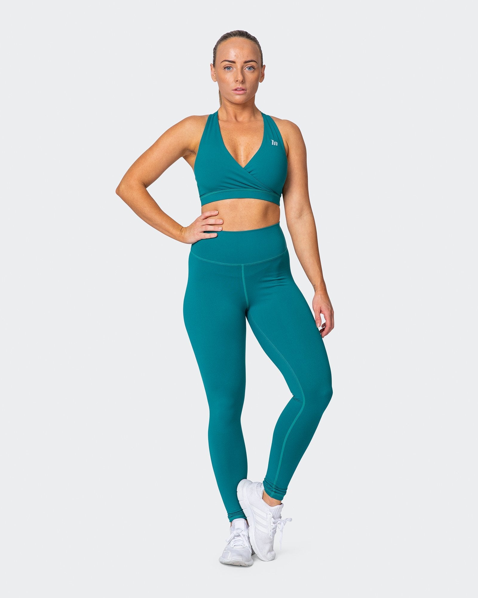 Signature Full Length Scrunch Leggings - Teal