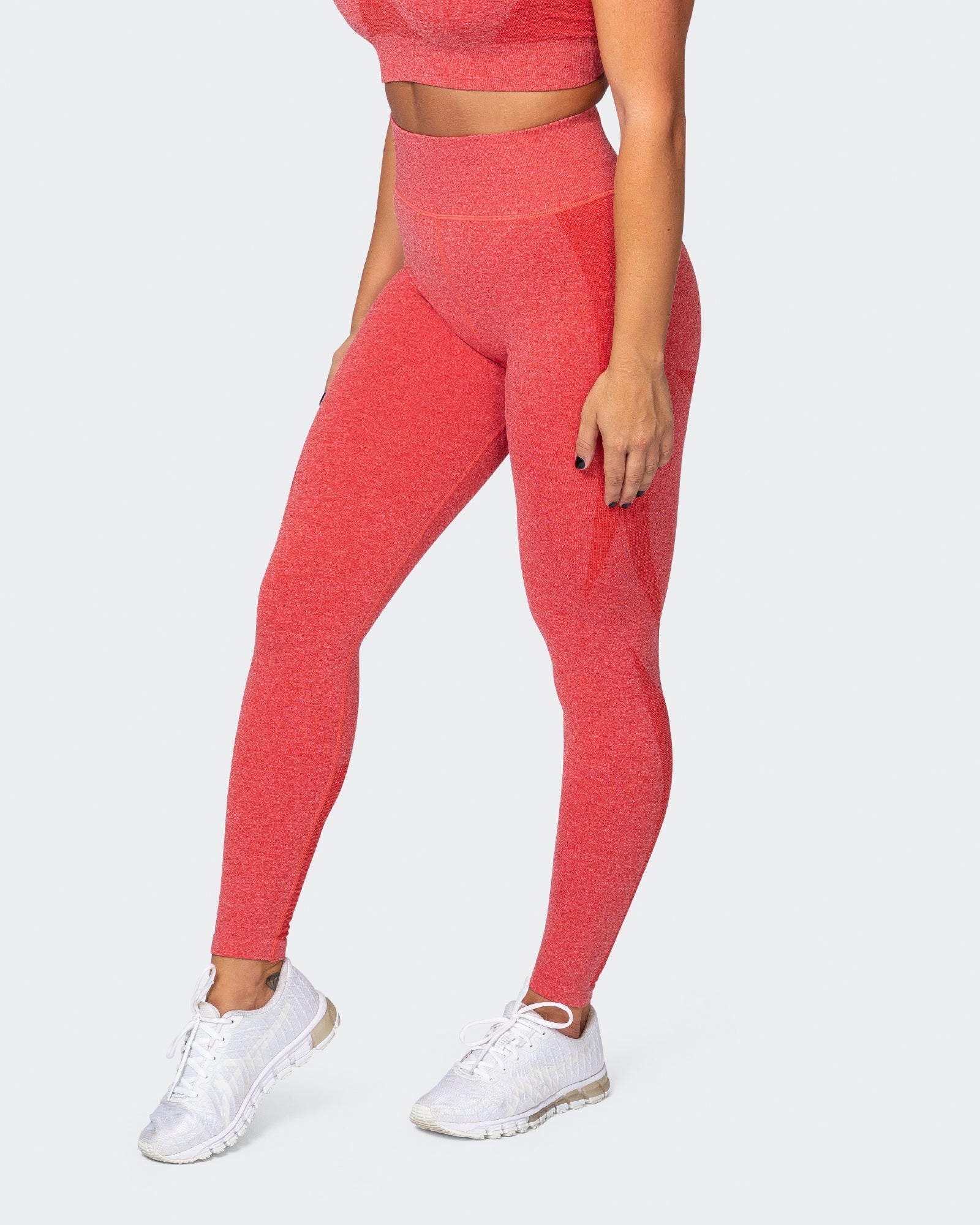 Shape Up Seamless Full Length Leggings - Poppy Marl