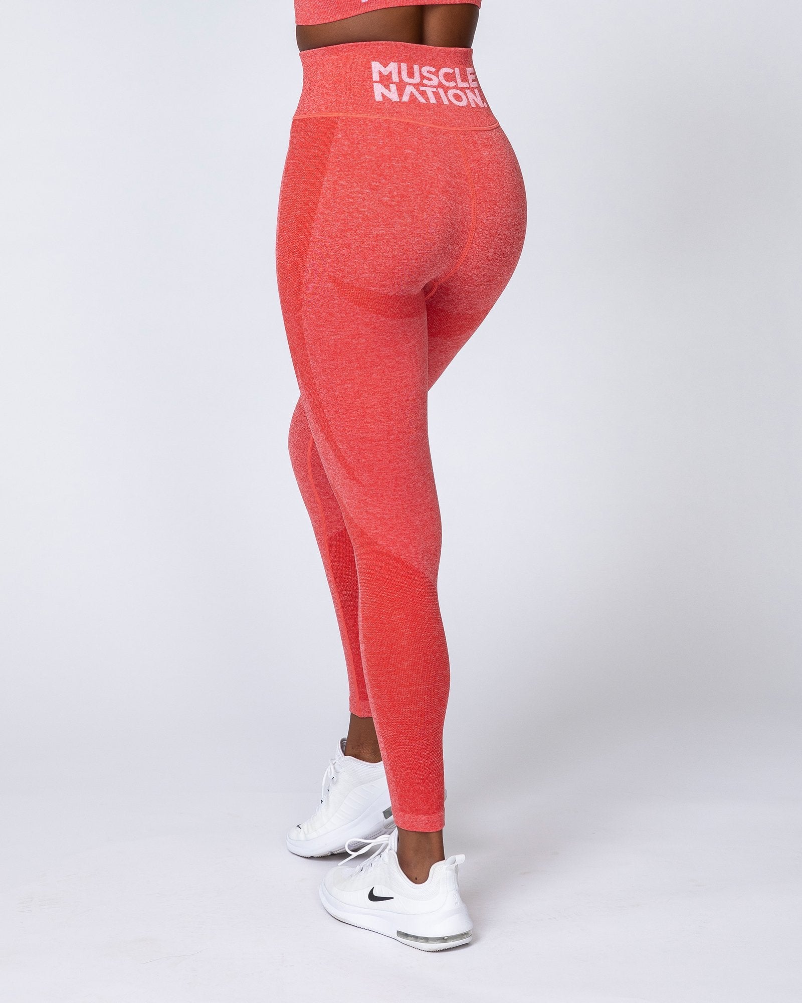 Shape Up Seamless Full Length Leggings - Poppy Marl