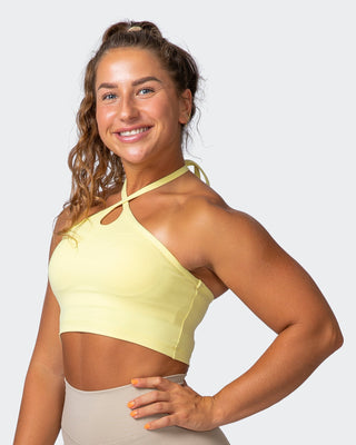 Shimmer Bra Tank Combo - Lemon Fizz-Sports Bras-XXS-012208LMNFIZ-XXS-MNAPPRL13162-1-Muscle Nation