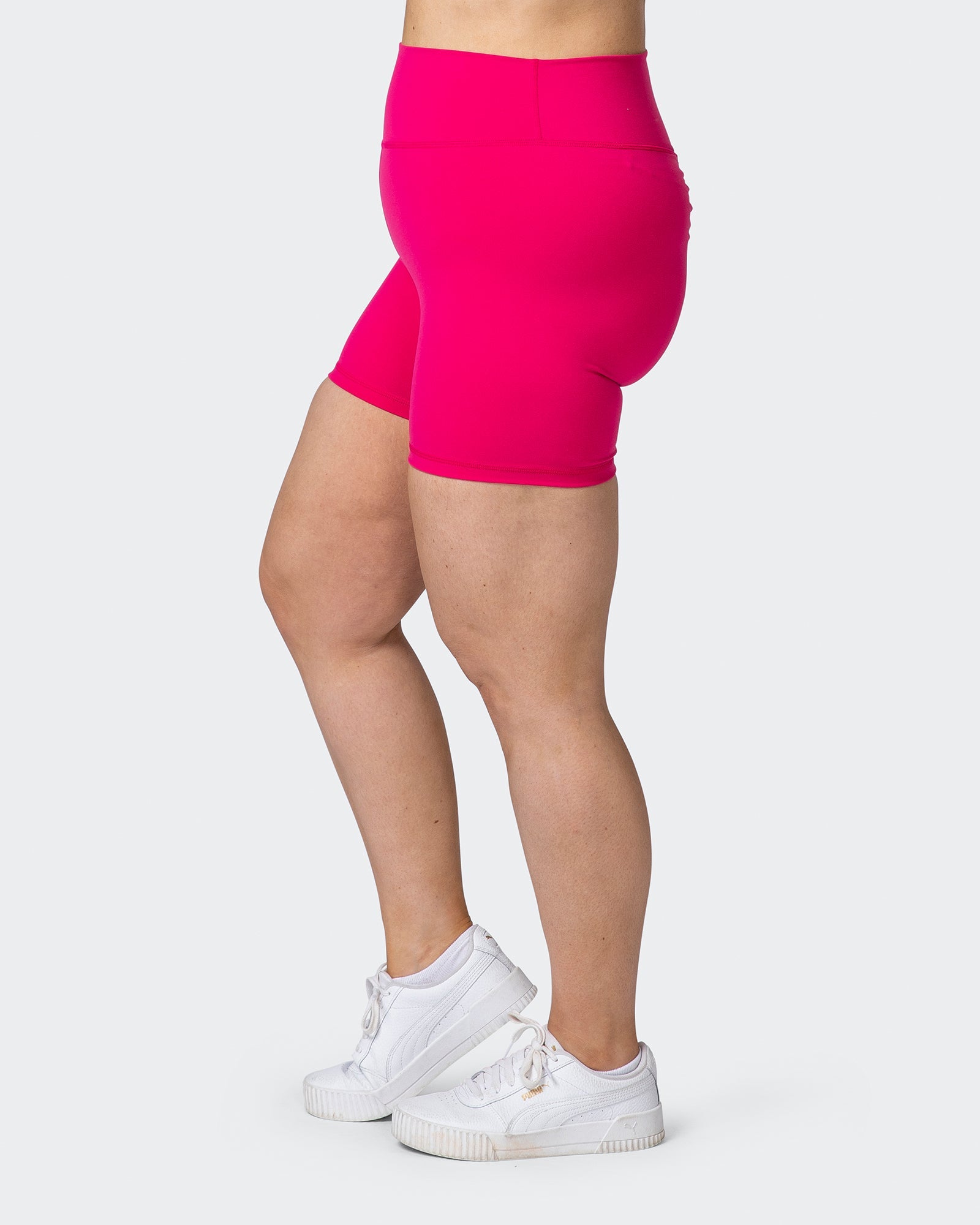 Signature Scrunch Bike Shorts - Pink Punch