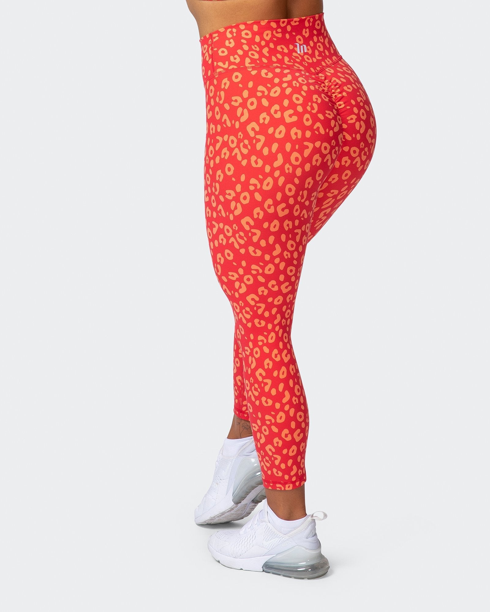 Signature Scrunch 7/8 Leggings - Vibrant Cheetah Print