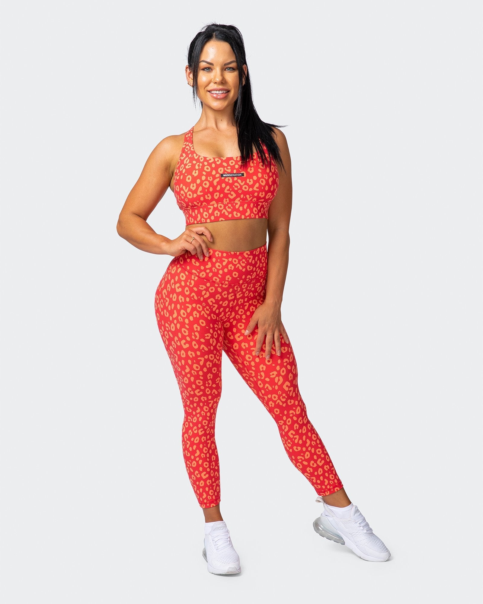 Signature Scrunch 7/8 Leggings - Vibrant Cheetah Print