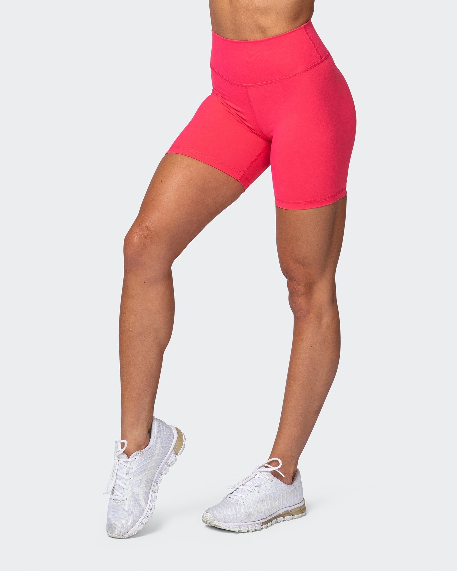 Signature Scrunch Bike Shorts - Paradise Pink