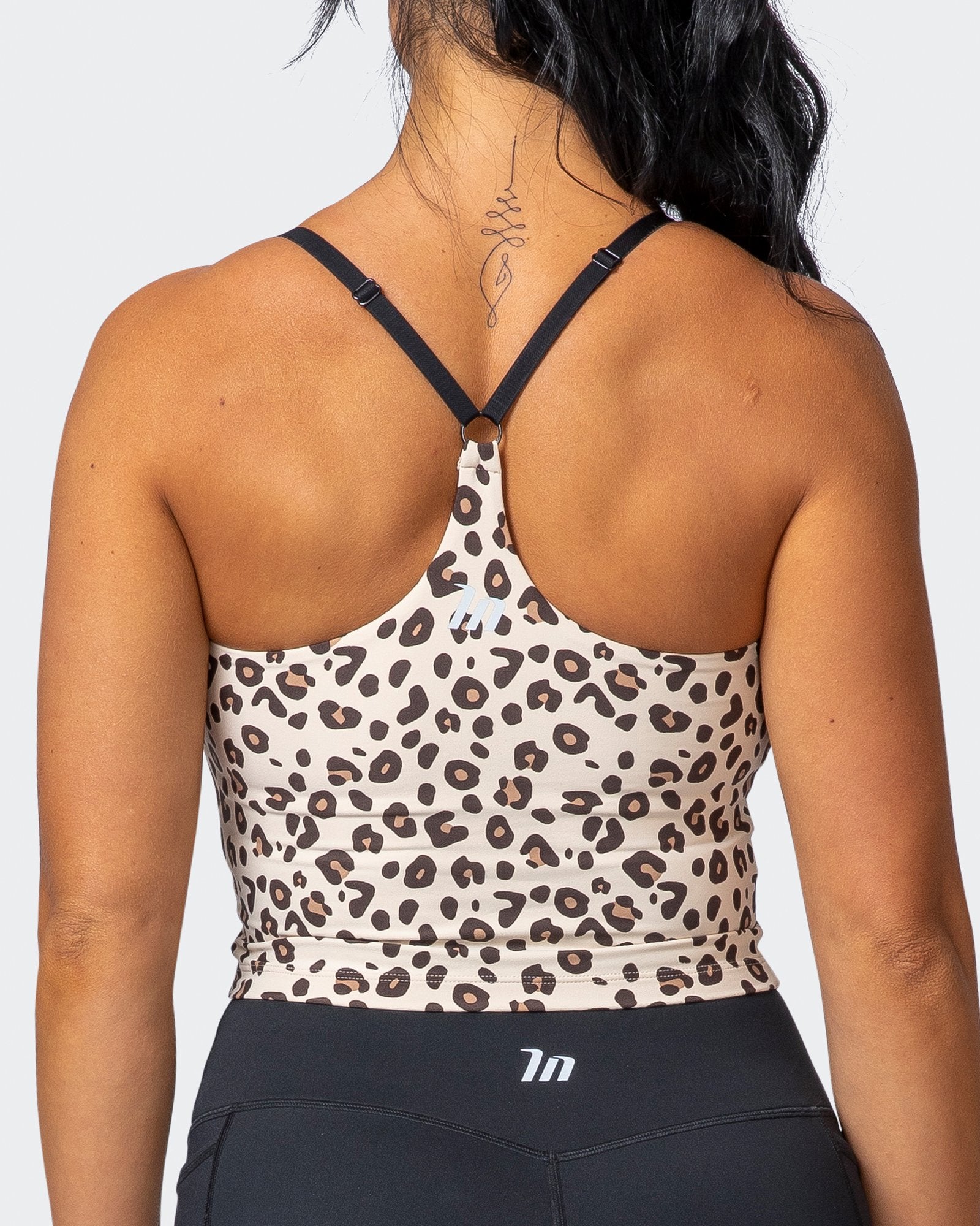 Summertime Cropped Tank - Cheetah Print