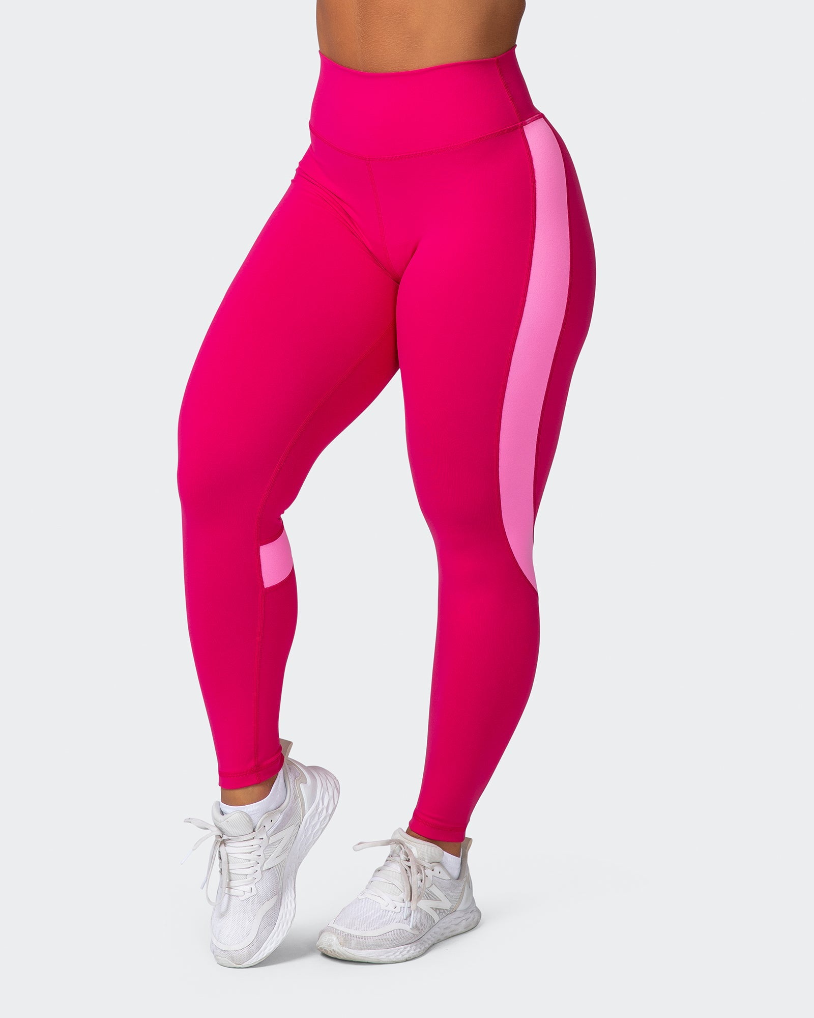 Sunlight Signature Scrunch Ankle Length Leggings - Pink Punch