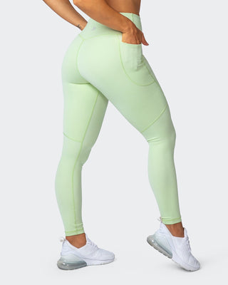 Superior Squat Pocket Ankle Length Leggings - Minty-Leggings-XXS-112123MNTY-XXS-MNAPPRL12395-1-Muscle Nation