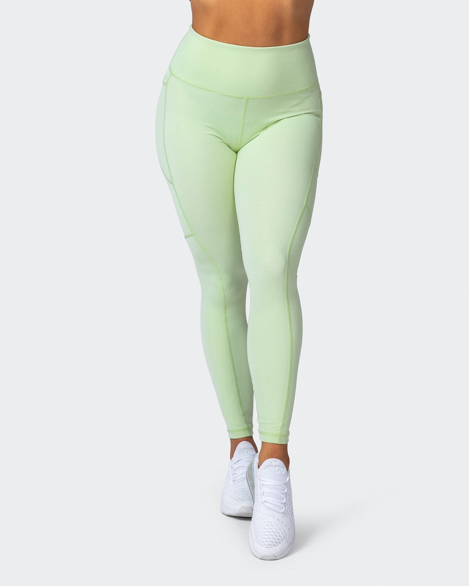 Superior Squat Pocket Ankle Length Leggings - Minty-Leggings-XXS-112123MNTY-XXS-MNAPPRL12395-2-Muscle Nation