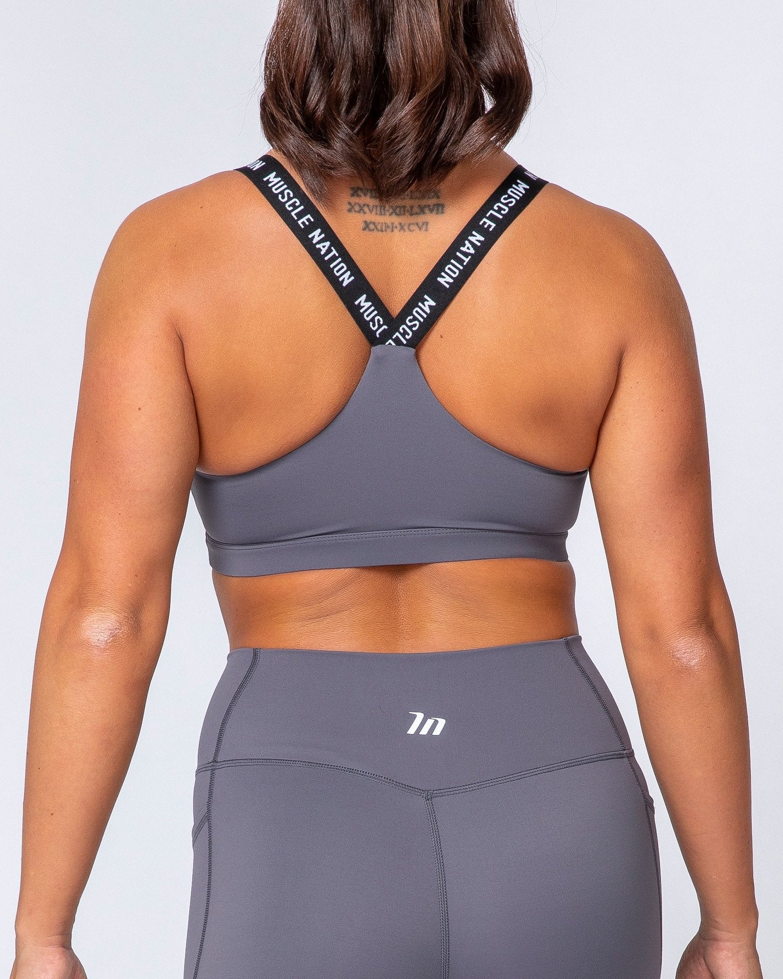 Tempo Bra - Sleet Grey-Sports Bras-XS-MNAPPRL9582-MNAPPRL9582-6-Muscle Nation