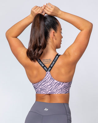 Tempo Bra - Tri Stripe-Sports Bras-XS-MNAPPRL9564-MNAPPRL9564-1-Muscle Nation