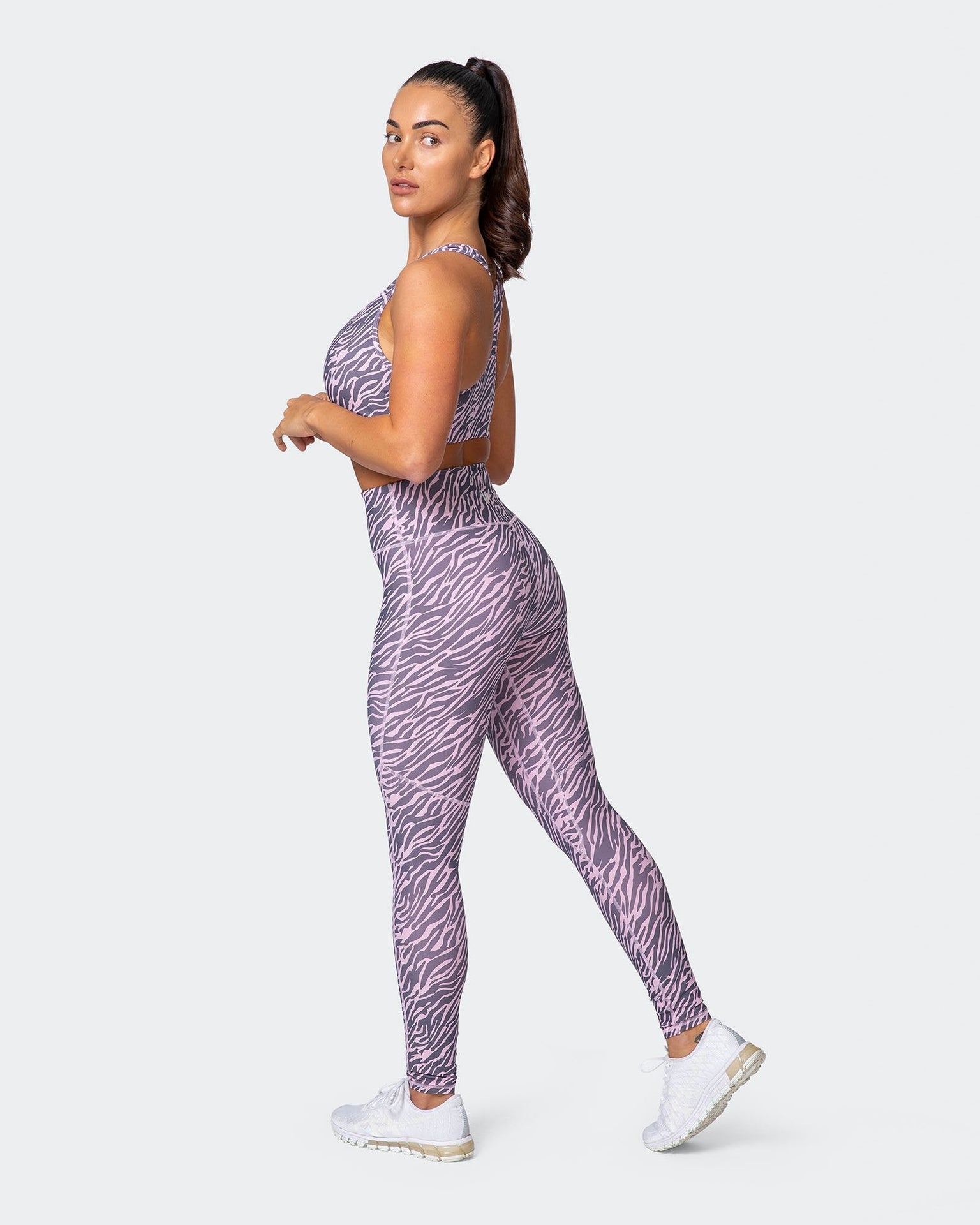 Strike Bra - Tri-Stripe-Sports Bras-XS-MNAPPRL10550-MNAPPRL10550-4-Muscle Nation