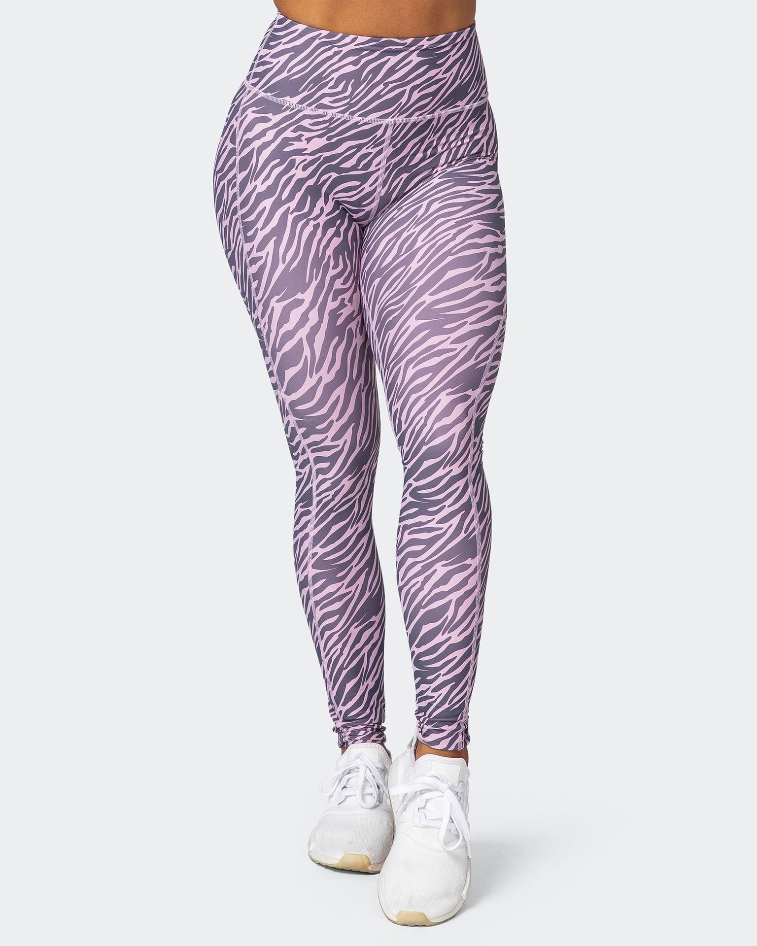 Superior Squat Full Length Leggings - Tri-Stripe-Leggings-XXS-MNAPPRL10447-MNAPPRL10447-9-Muscle Nation